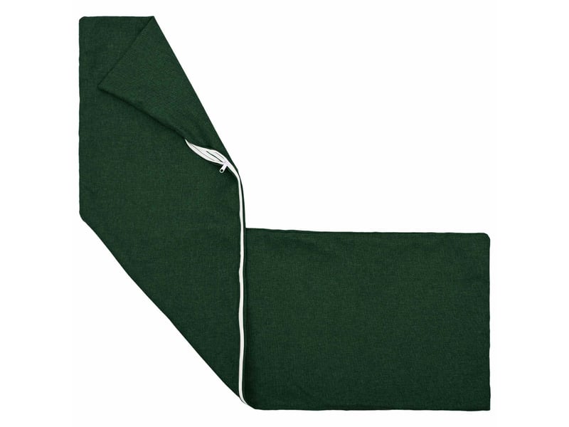  Lot de 2 coussins avec oreiller, coussins décoratifs heerlen vert foncé tissu cf50364  - Conforama C