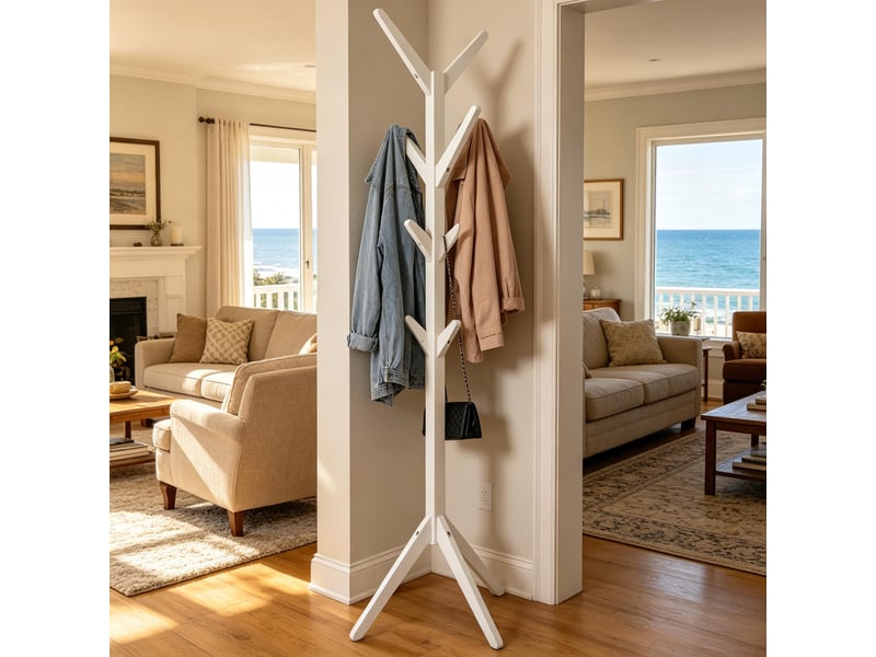  Porte-manteau en bois, porte-manteau design moderne, porte-manteau de salon (uniquement avec porte-manteau) 1005001940784130-1 - Conforama E