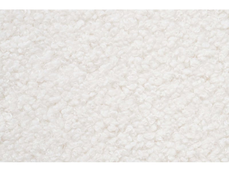 Pouf INAYA coloris blanc - Conforama J