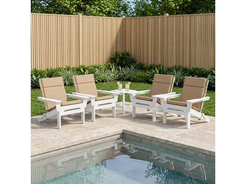  Lot de 6 coussins de chaise à dossier haut gemert cf59366  - Conforama B