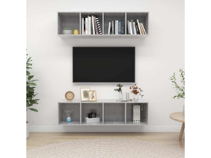 Meuble tv coloris gris  <strong></strong>  <strong></strong>
