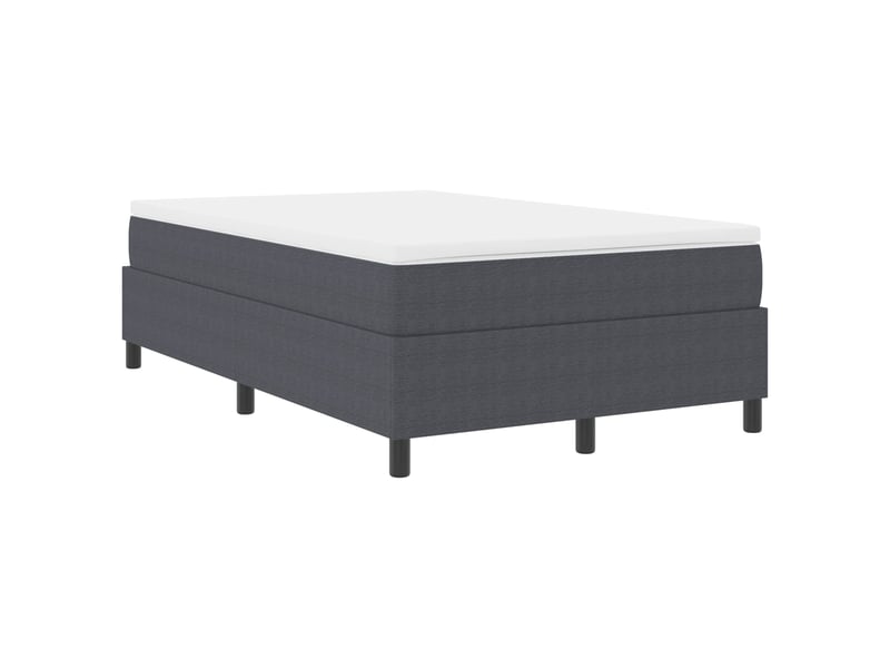  Lit double- lit adulte -  cadre de lit plateforme gris foncé 120 x 190 cm  - Conforama C