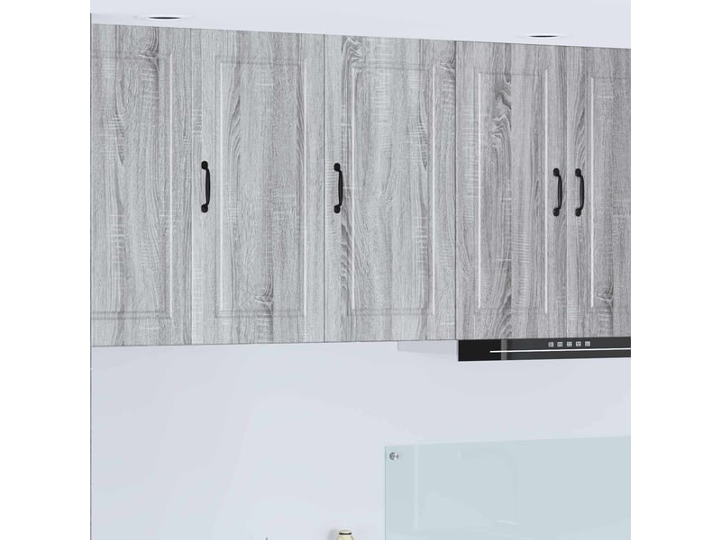 Meuble mural de cuisine, armoire de cuisine gris sonoma 40x31x80cm - Conforama B
