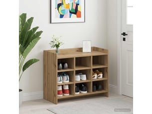 Meuble à chaussures 3 paire(s)  <strong></strong>  <strong></strong> coloris bois clair