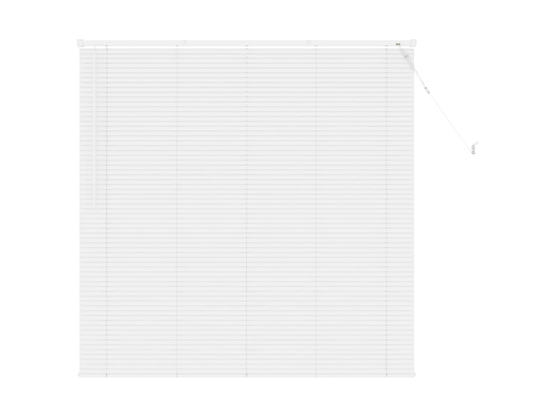 Store vénitien, store de fenêtre blanc 150 x 160 cm 25 mm pvc cf47737  - Conforama A