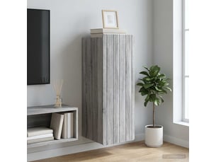 Armoire     <strong></strong> <strong></strong> coloris gris largeur 33 cm