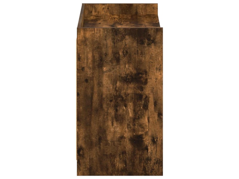 Meuble à chaussure, cabinet à chaussures avec stockage chêne fumé 85x39,5x70 cm  - Conforama E