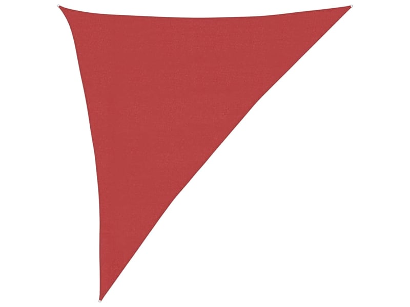  Voile d'ombrage - voile d'ombre - voile parasol 160 gm² rouge 3x4x5 m pehd  - Conforama A