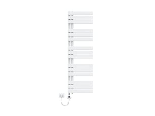 Radiateur sèche-serviettes électrique emke 1320x400 mm, blanc 600w, wifi, modes intelligents, détection fenêtre