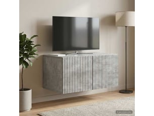 Meuble tv coloris gris 59.5 cm <strong></strong> <strong></strong>