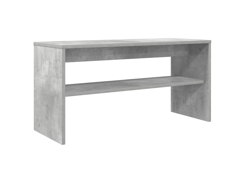  Meuble tv - banc tv - meuble de rangement 80 x 30 x 40 cm gris béton bois d'ingénierie  - Conforama A