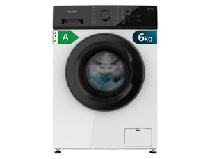 Lave linge ouverture hublot <strong>CECOTEC</strong> - 6 kg 1000 trs/min profondeur 65.2 cm