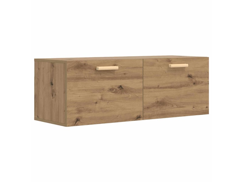 Meuble mural, meuble de rangement salon 100 x 36,5 x 35 cm bois d'ingénierie shl4798  - Conforama A