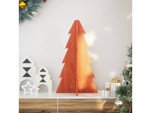 Sapin de noël - arbre de noël en bois pour décoration 69,5cm bois de pin massif