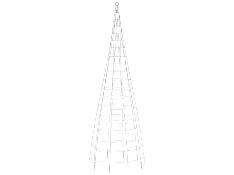  Sapin de noël - arbre de noël à led 550 led blanc 300 cm  - Conforama E