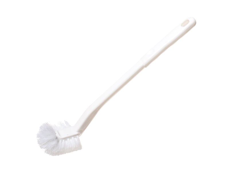  Brosse de toilette portable à long manche en plastique, brosses de nettoyage, décontamination puissante, accessoires de salle de bain  - Conforama A