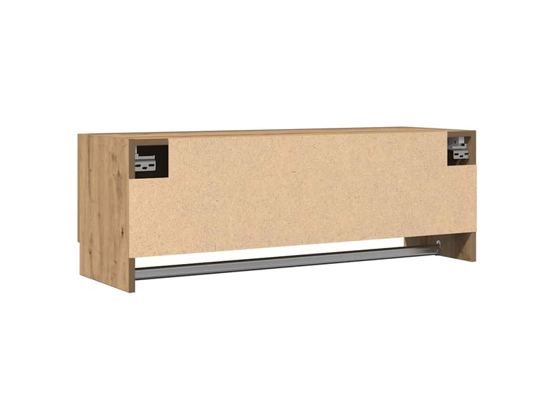  Garde-robe chambre, armoire de rangement chêne artisanal 100x32,5x35 cm bois d'ingénierie  - Conforama E