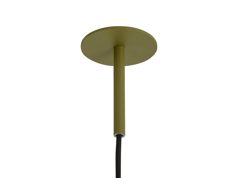  Moderne hanglamp groen met ingebouwde plafondplaat - chuba  - Conforama E