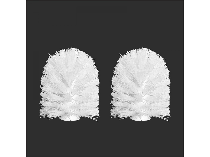  Accessoires universels de tête de brosse de toilette 5 packs convient uniquement aux brosses de toilette fixées au mur  - Conforama B
