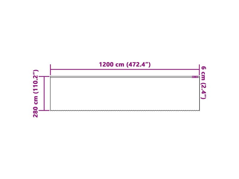  Rideau en dentelle, rideau ajouré, voilage blanc 1200 x 280 cm polyester cf43662  - Conforama E