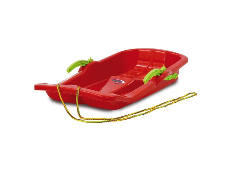 Snow play bob karol 80cm rouge avec frein 460364 - Conforama A