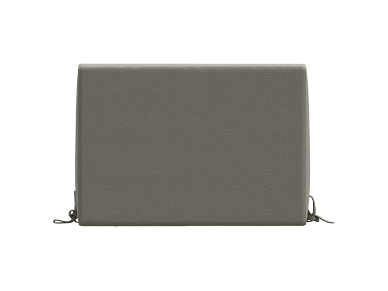 Coussin de dossier, coussin de dos soest 100 % polyester gris 60 x 20 x 40 cm cf55220 - Conforama D