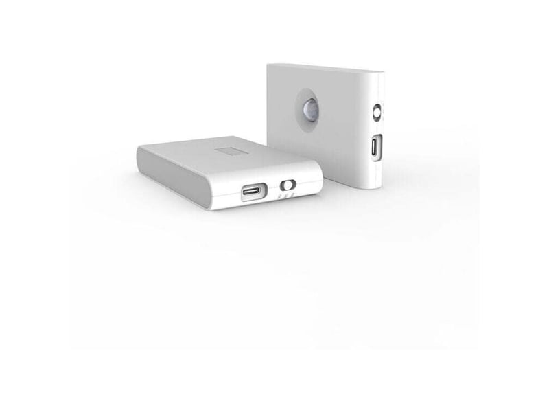  Enowelir lot de 1 veilleuse led à détecteur de mouvement, lampes à induction rechargeables usb, lampe à induction led magnétique pour chambre, cuisine  - Conforama D