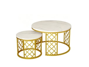 Table basse coloris blanc <strong></strong> <strong></strong>