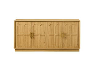 Buffet 4 porte(s) 0 tiroir(s) LPOSPI - 169 cm coloris naturel