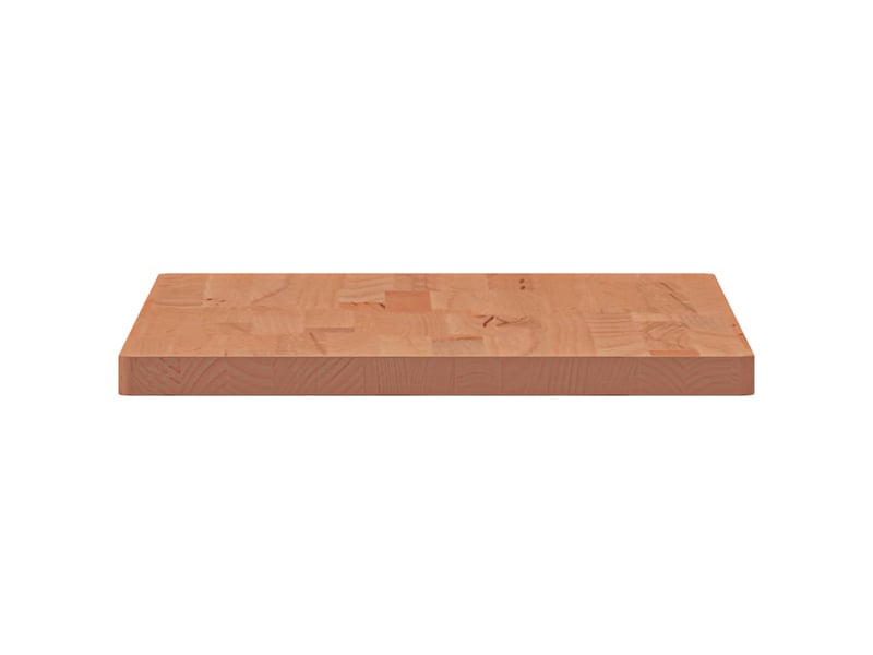  Comptoir de salle de bain, plan de travail 60x40x2,5 cm bois massif de hêtre cf65746  - Conforama E