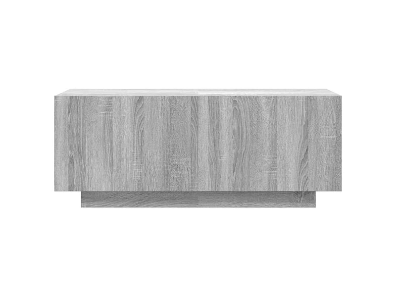  Meuble tv - banc tv - meuble de rangement sonoma gris 100x35x40 cm bois d'ingénierie  - Conforama D