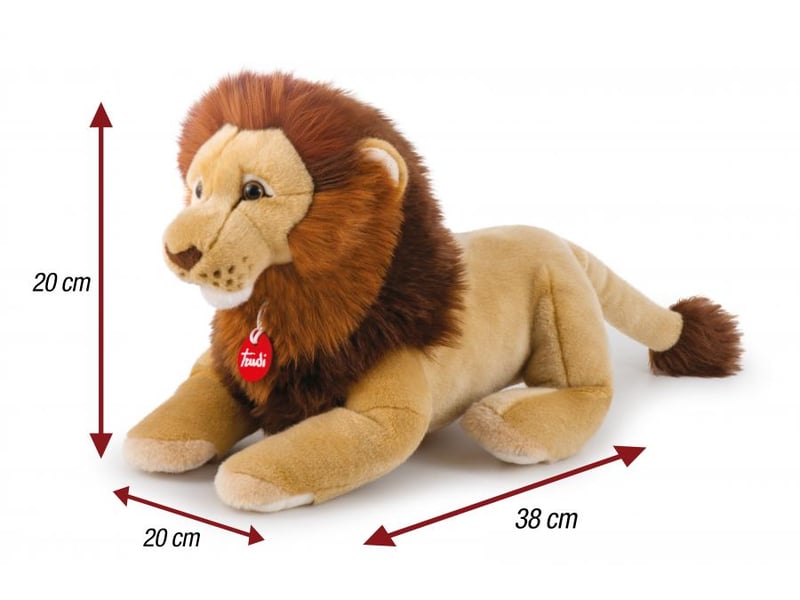  Trudi - peluche lion narciso 27542 - Conforama B