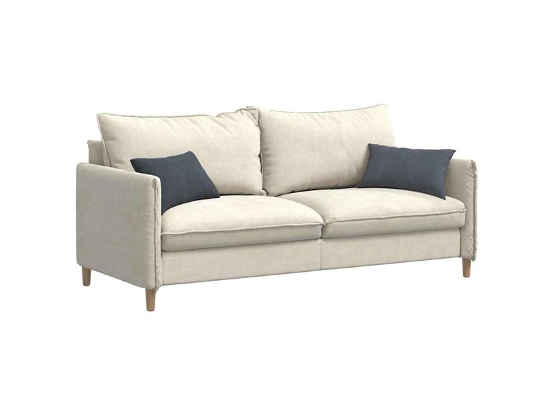  Lot de 2 coussins de canapé, coussins décoratifs gris foncé 50 x 30 cm cf59088  - Conforama C