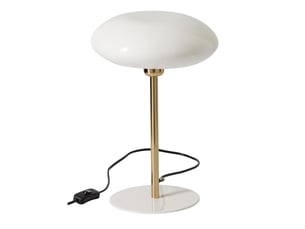 Lampe à poser en métal edvin 38cm blanc