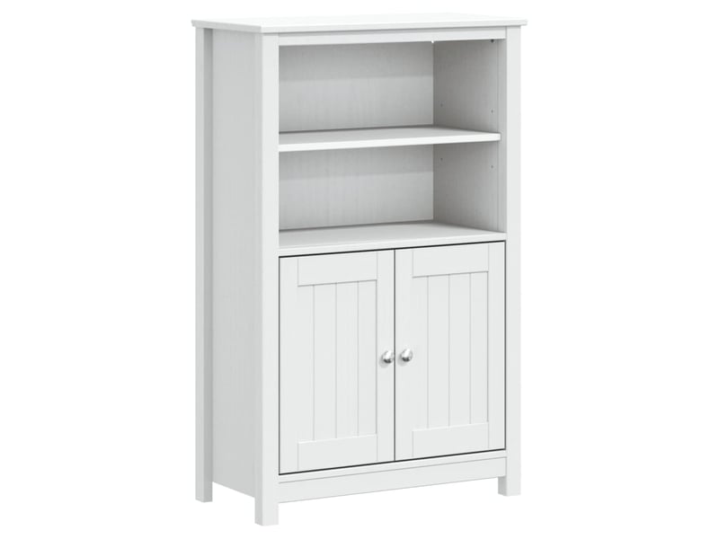Ensembles de salle de bain, meubles de salle de bain 3 pcs berg blanc bois de pin massif cf64774 - Conforama C