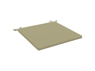 Coussin de siège, coussin d'assise 1 pièce soest 100 % polyester vert clair cf55741