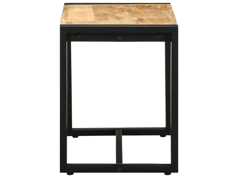  Banc d'entrée, banc d'intérieur 60x35x45 cm bois massif de manguier  - Conforama D