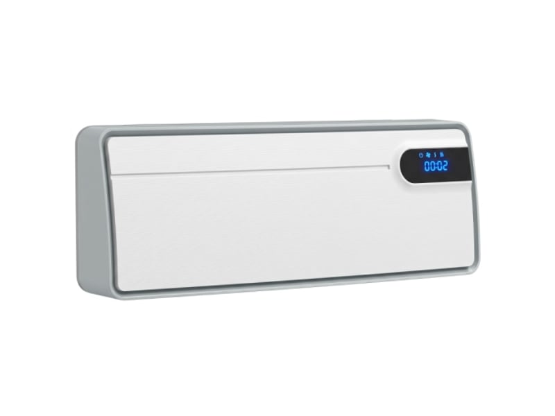  Chauffage mural céramique connecté 2000 w blanc, wi-fi, thermostat, oscillation et contrôle par application  - Conforama A