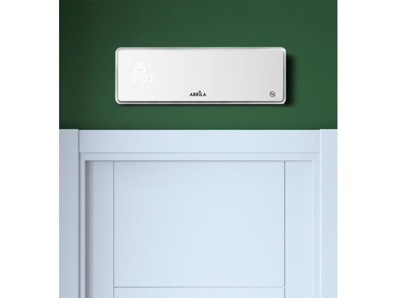  Chauffage mural céramique ptc fabrilamp invierno 2000 w blanc télécommande minuterie 200022001 - Conforama C