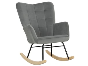 Fauteuil fixe <strong></strong> Coton / Polyester gris