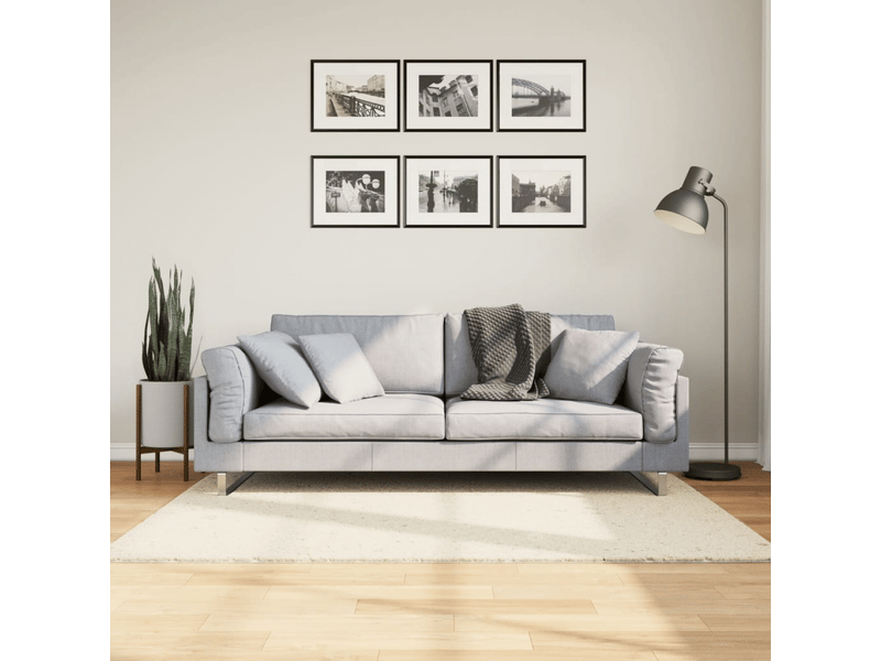  Tapis à poils courts beige 120x120 cm - comfortxl 375489 - Conforama B