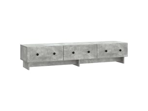 Meuble tv coloris gris 147 cm <strong></strong>  <strong></strong>