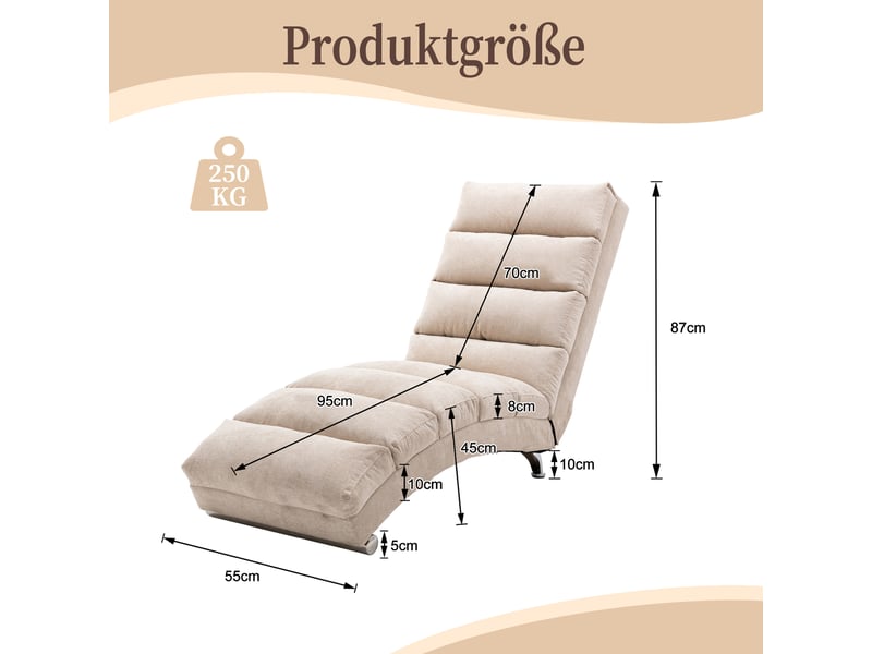  Fauteuil relax électrique lin beige fauteuil relax beige - Conforama C