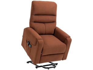Fauteuil relax électrique RAELUNYI Cuir / Tissu noir
