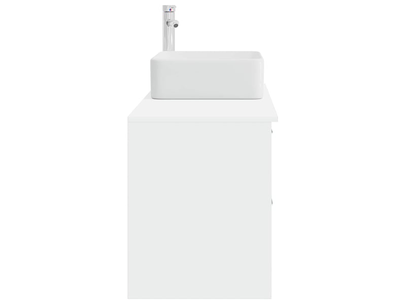  Ensemble de mobilier de salle de bain 2 pcs blanc shl6533  - Conforama E