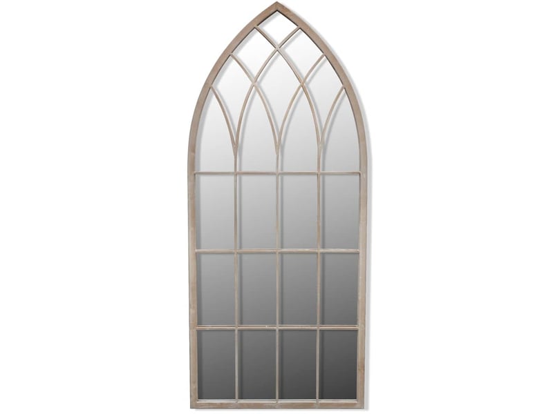  Miroir de jardin, miroir décoratif d'arche gotique 50x115 cm intérieurextérieur cf62702  - Conforama A