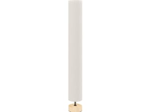 Lampadaire 15x15x120 cm interrupteur au pied bois beige