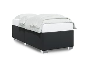 Lit simple 90x190 cm    coloris noir