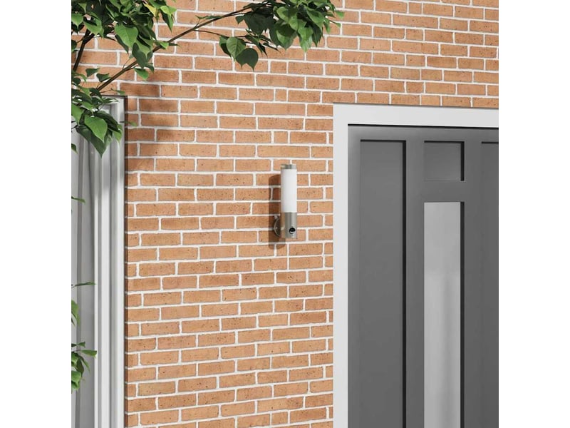 Applique murale extérieure argenté 12x8,5x29 cm - Conforama B