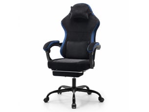 Fauteuil gaming MEUBLIV avec assise réglable en hauteur